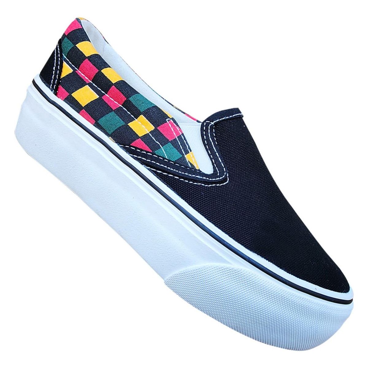 GENERICO - Zapatilla Urbana Vintage Edicion Especial Negro - 7229