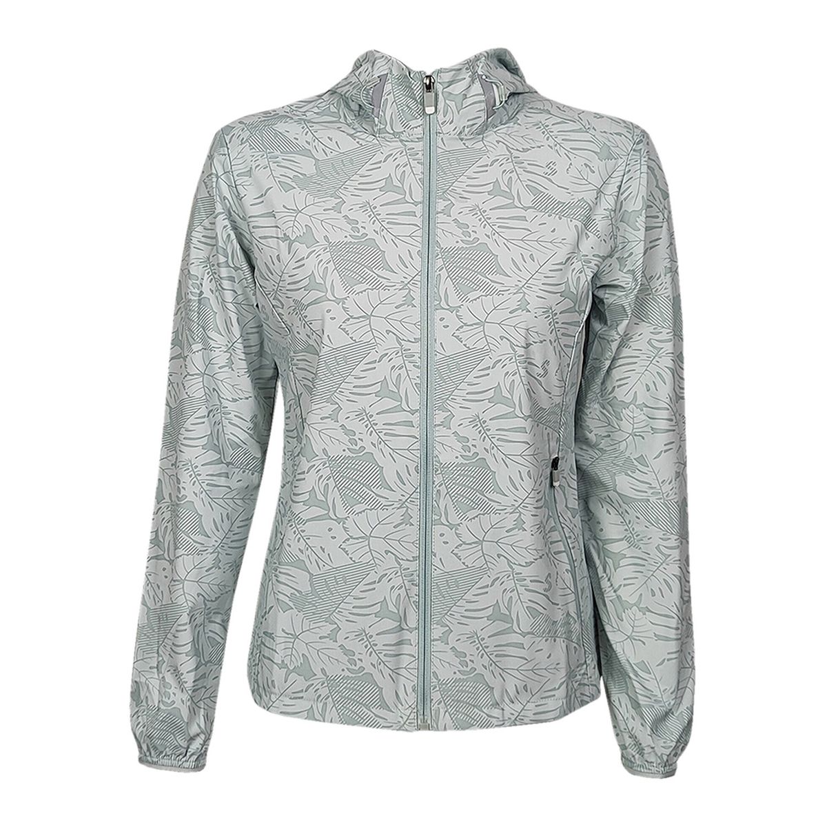 ANDESLAND OUTDOOR APPAREL - Cortaviento Flex Bangsi Gris Claro Mujer