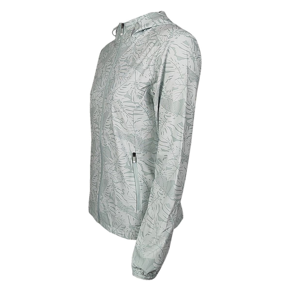 ANDESLAND OUTDOOR APPAREL - Cortaviento Flex Bangsi Gris Claro Mujer