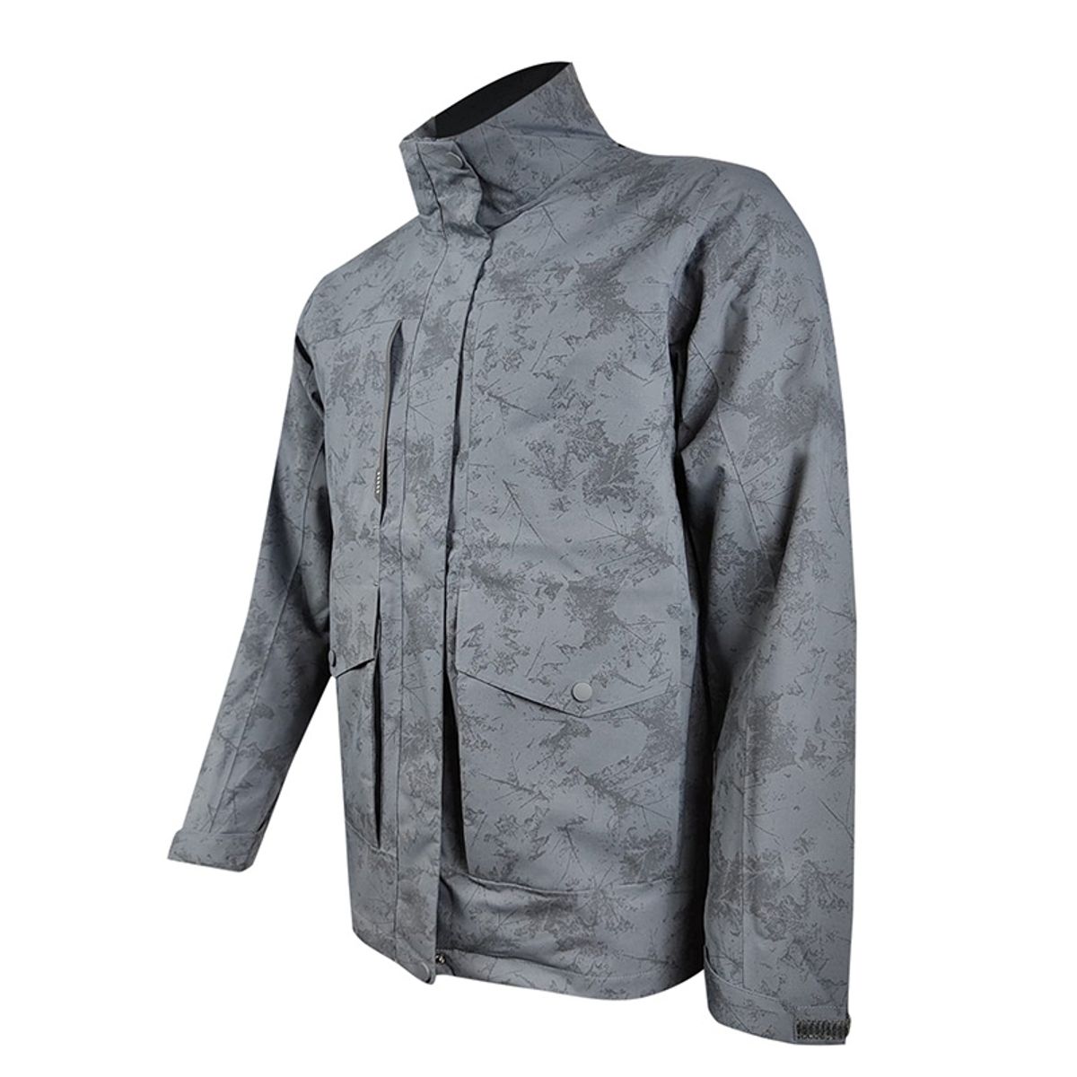 ANDESLAND OUTDOOR APPAREL - Cortaviento Impermeable Urbano Bengala Gris Estampado Hombre