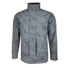 ANDESLAND OUTDOOR APPAREL - Cortaviento Impermeable Urbano Bengala Gris Estampado Hombre