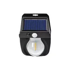 GENERICO - Farol Solar De Pared Con Sensor Movimiento Luz Cálida Exterior