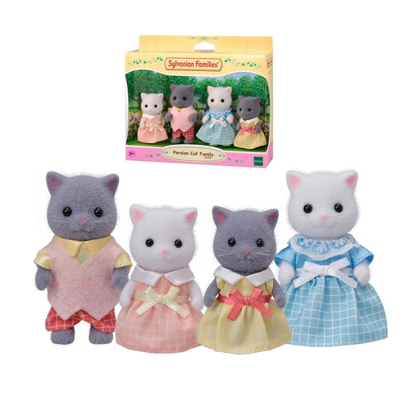 SYLVANIAN FAMILIES - FAMILIA GATO PERSA SYLVANIAN FAMILIES