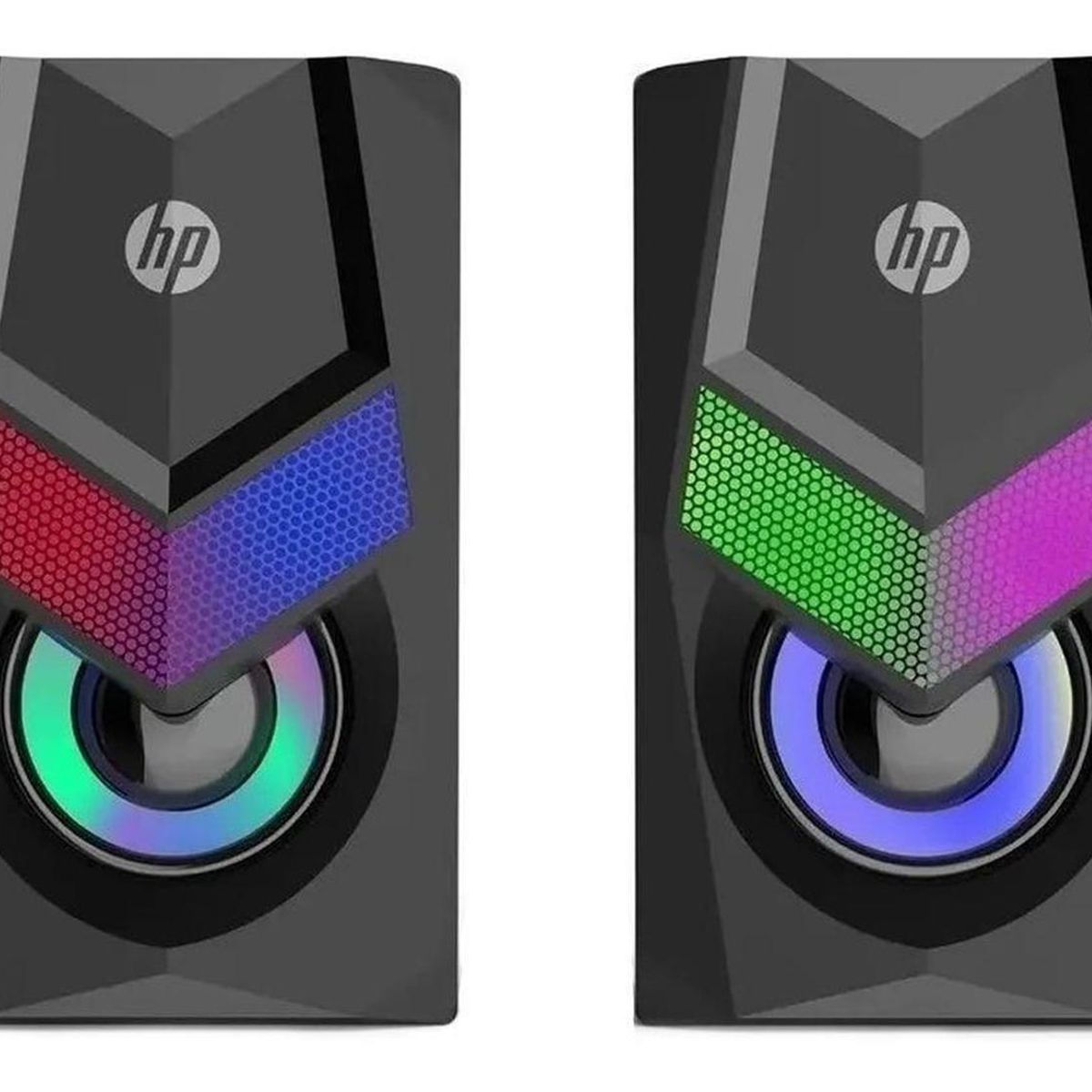 HP - Parlante Mini Gamer Hp Dhe-6000 Black Led/6w/jack3.5mm