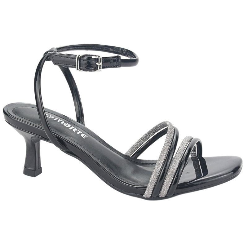 VIA MARTE - Sandalia Mujer Negro Casual Via Marte 23-18505