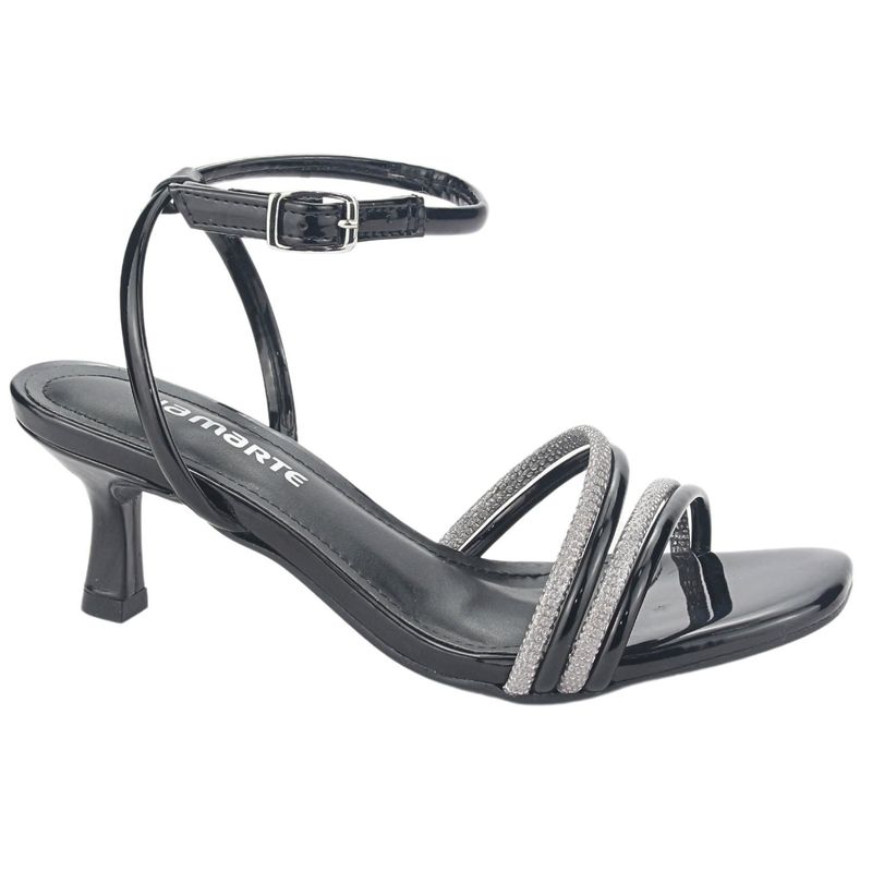 VIA MARTE - Sandalia Mujer Negro Casual Via Marte 23-18505