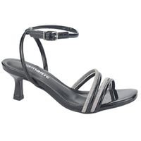 Sandalia Mujer Negro Casual 23-18505