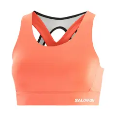 SALOMON - Top Cross Run Bra W Mujer