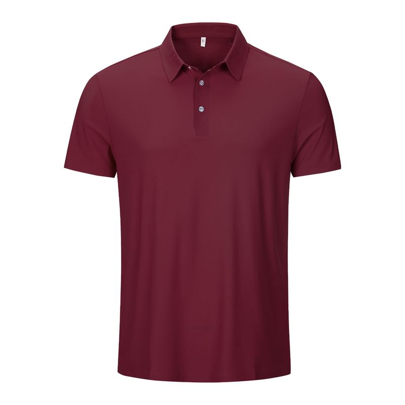 ANDESLAND OUTDOOR APPAREL - Polera Dry Fit Ultra Manga Corta Ruppell Burdeo Hombre