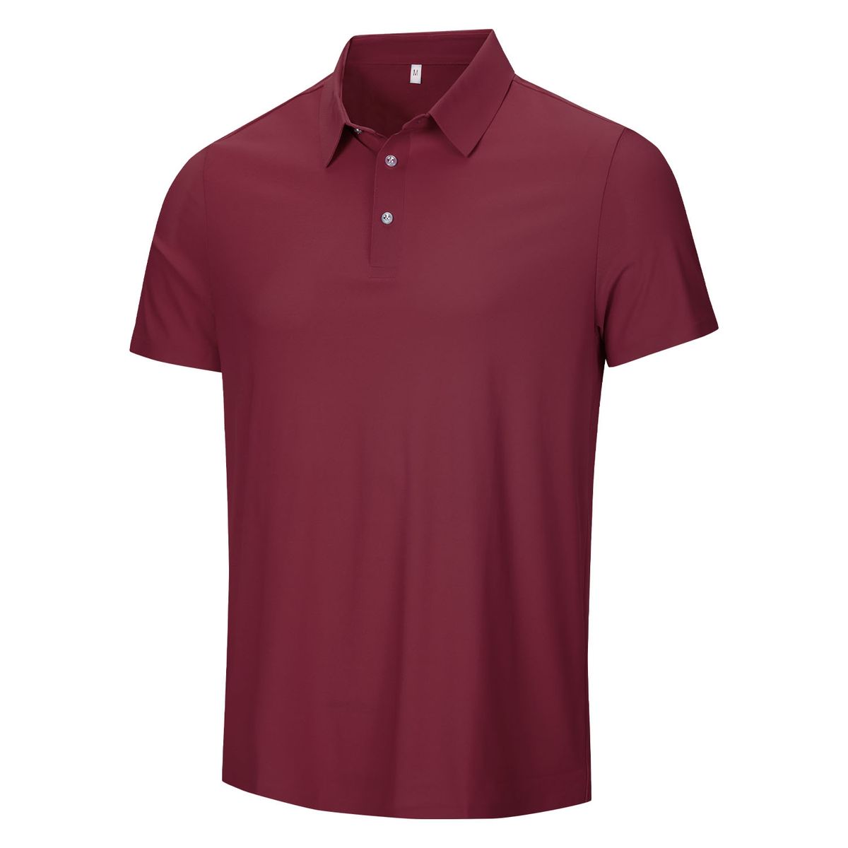 ANDESLAND OUTDOOR APPAREL - Polera Dry Fit Ultra Manga Corta Ruppell Burdeo Hombre