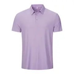 ANDESLAND OUTDOOR APPAREL - Polera Dry Fit Ultra Manga Corta Ruppell Lila Hombre