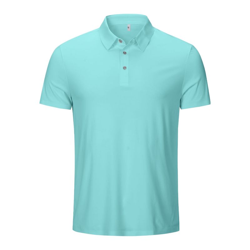 ANDESLAND OUTDOOR APPAREL - Polera Dry Fit Ultra Manga Corta Ruppell Turquesa Hombre