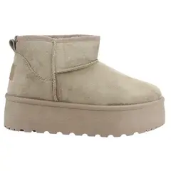 CHALADA - Botin Mujer Taupe Comfort Pinguih-1