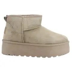 CHALADA - Botin Mujer Taupe Comfort Pinguih-1