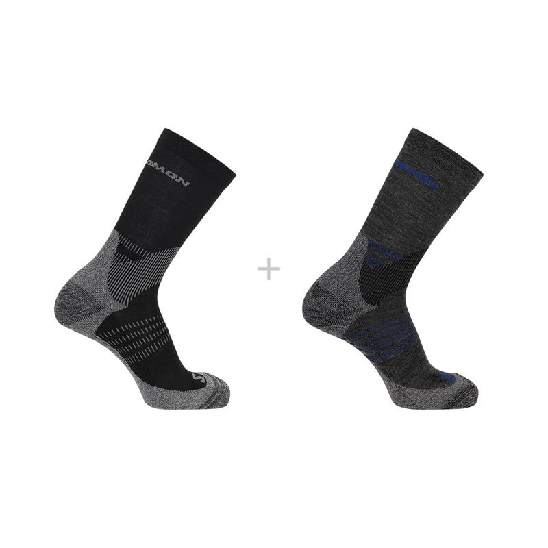SALOMON - Calcetín Deportivo X Ultra Access Crew 2-Pack Salomon
