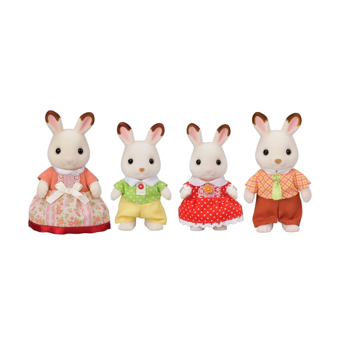 SYLVANIAN FAMILIES - Figuras Sylvanian Families familia Conejo Chocolate