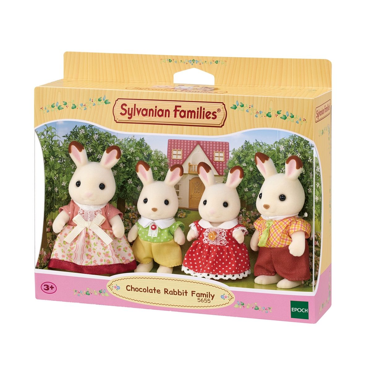 SYLVANIAN FAMILIES - Figuras Sylvanian Families familia Conejo Chocolate