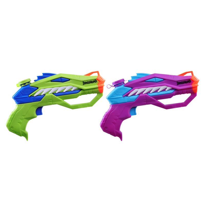 SUPER SOAKER - Lanzador de Agua Super Soaker DinoSquad Set doble Raptor-Surge