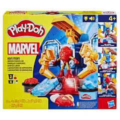 PLAY DOH - Masas y Plastilinas Play-Doh Marvel Iron Man Laboratorio de Armaduras
