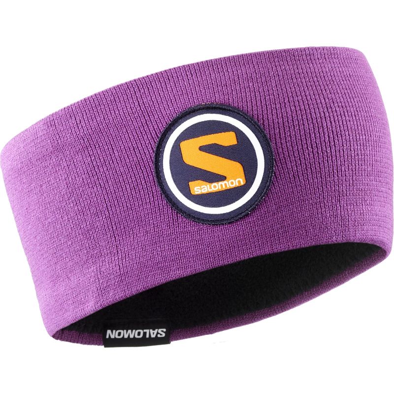 SALOMON - Cintillo Original Headband Morado Salomon