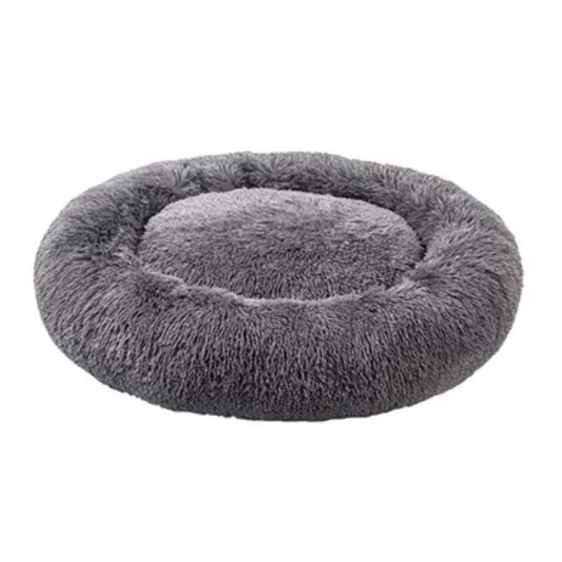 MOBII - Cama Para Perro / Gato. Antiestres.110 Cm De Diámetro. Gris