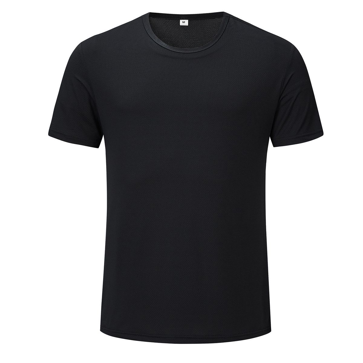 ANDESLAND OUTDOOR APPAREL - Polera Dry Fit Microperforado Manga Corta Sechurano Negro Hombre