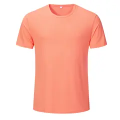 ANDESLAND OUTDOOR APPAREL - Polera Dry Fit Microperforado Manga Corta Sechurano Salmón Hombre