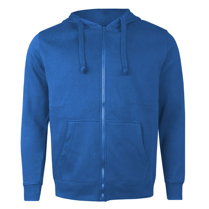 ANDESLAND OUTDOOR APPAREL - Polerón Canguro Con Cierre Vulpes Azul Francia Unisex
