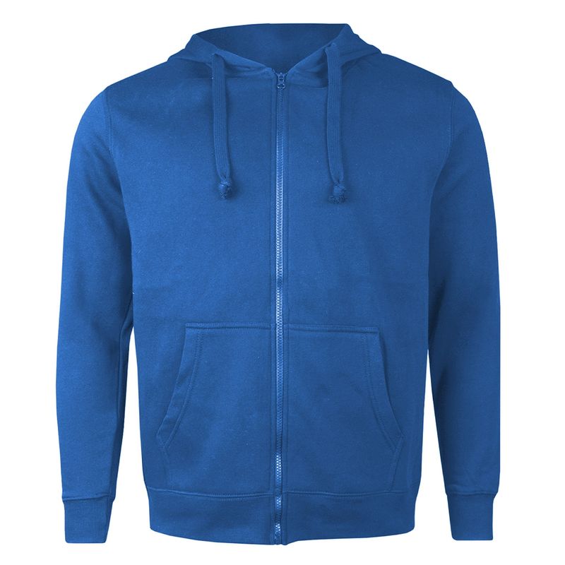 ANDESLAND OUTDOOR APPAREL - Polerón Canguro Con Cierre Vulpes Azul Francia Unisex