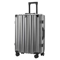 Maleta Tapa Dura. Talla M. 40x65x25 cm. Color Gris.