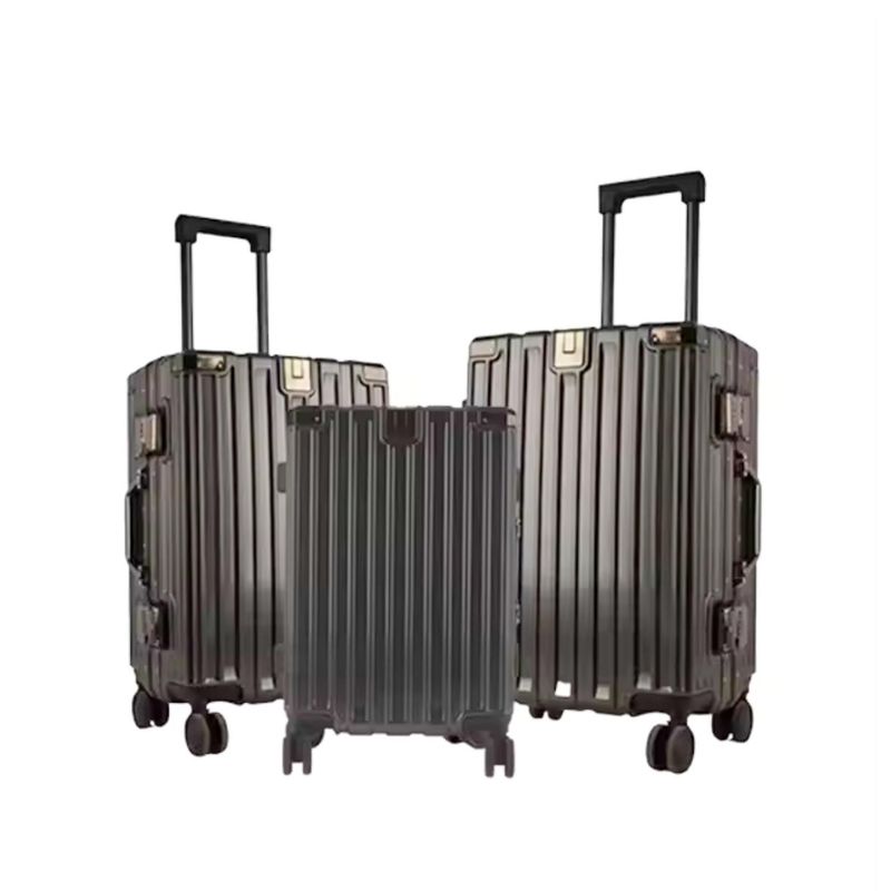 MOBII - Maletas Tapa Dura. Pack de 3. S 20"Cabina/M 24"/L 28". Gris
