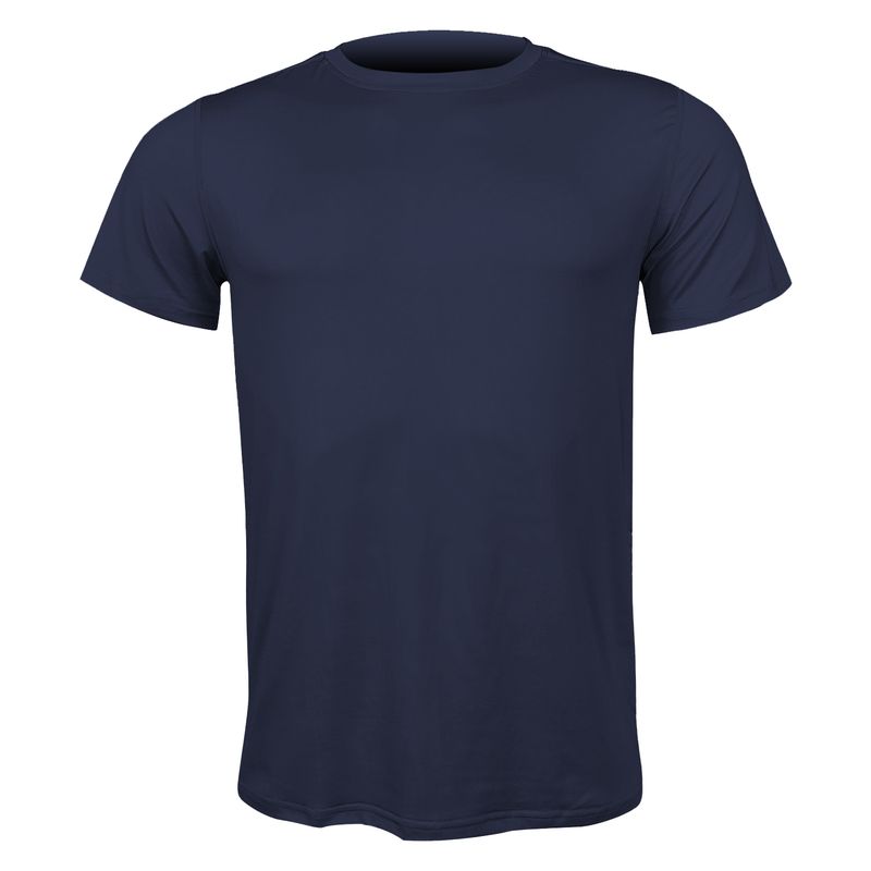 ANDESLAND OUTDOOR APPAREL - Polera Dry Fit Manga Corta Bangsi Essential Azul Hombre