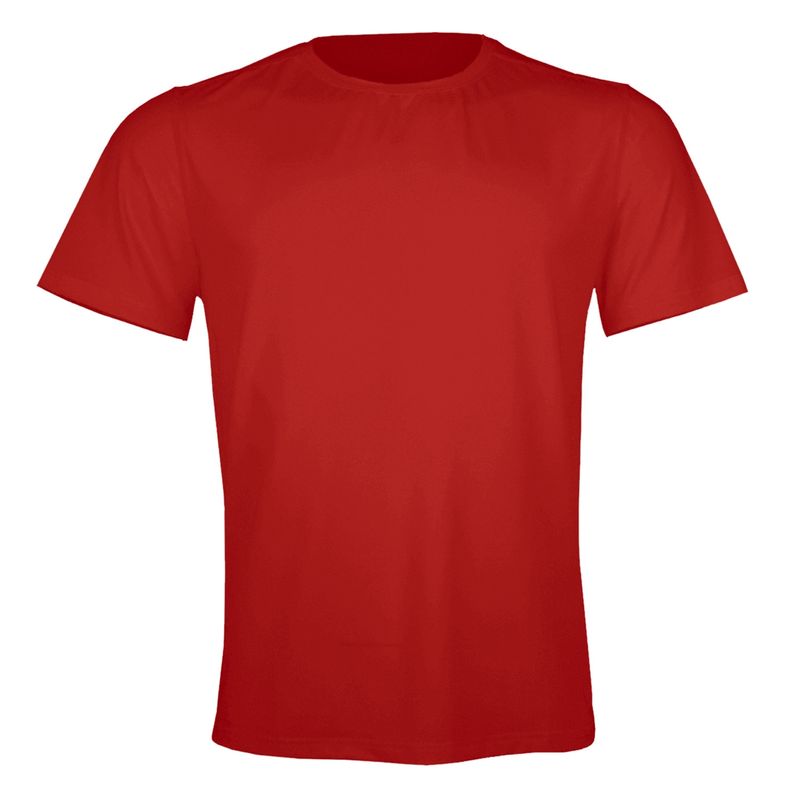 ANDESLAND OUTDOOR APPAREL - Polera Dry Fit Manga Corta Bangsi Essential Rojo Hombre.-