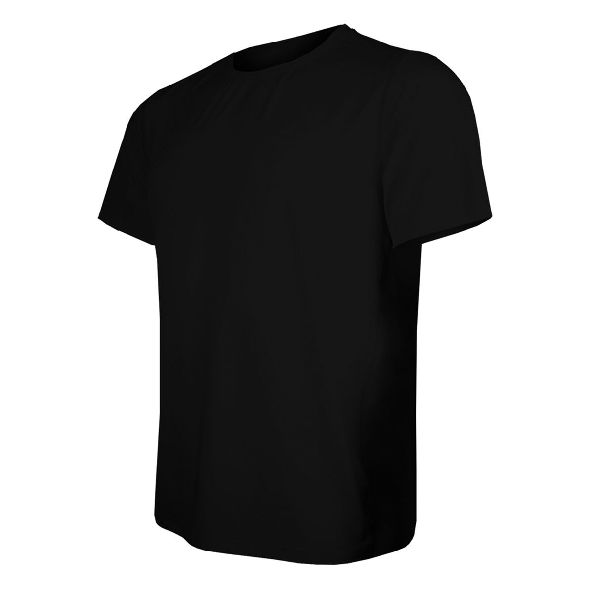 ANDESLAND OUTDOOR APPAREL - Polera Dry Fit Manga Corta Bangsi Essential Negro Hombre