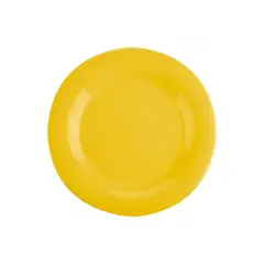 IMAHE - Set de 4 Platos Pc Amarillo 23 Cm