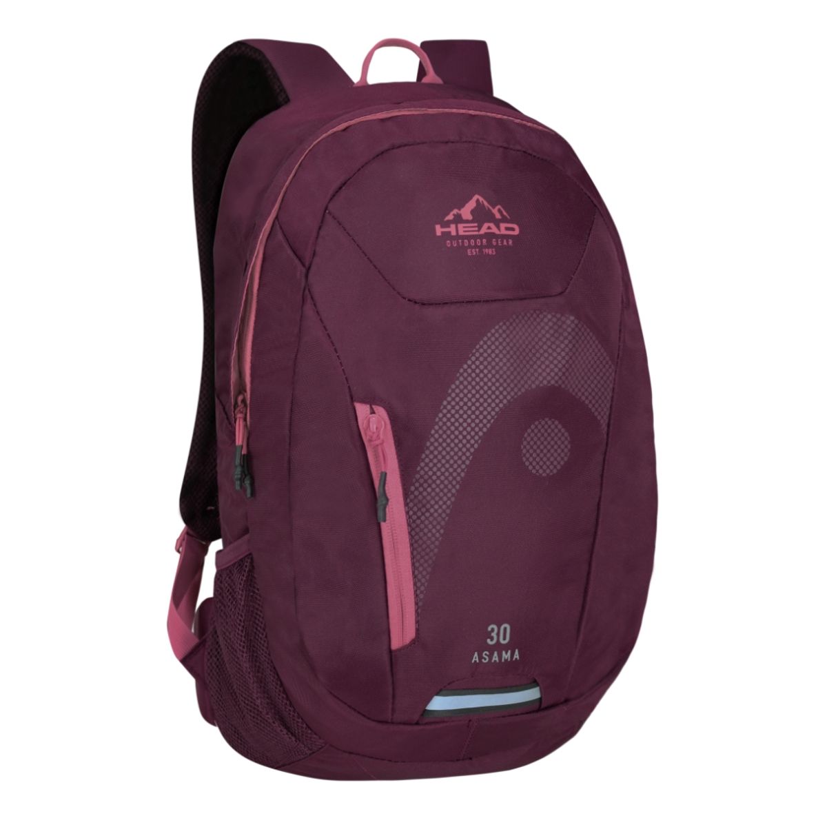 HEAD - Mochila Outdoor Camping Asama 30 Burdeo Rosado Head