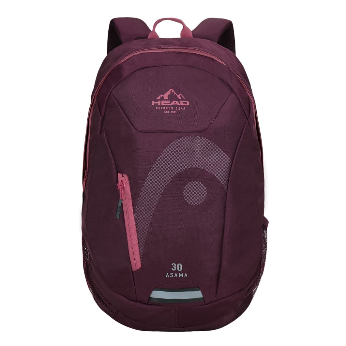 HEAD - Mochila Outdoor Camping Asama 30 Burdeo Rosado Head