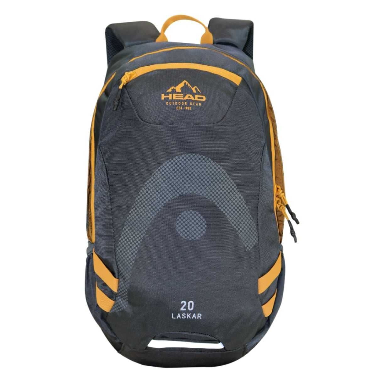 HEAD - Mochila Outdoor Camping Laskar 20 Gris Mostaza Head