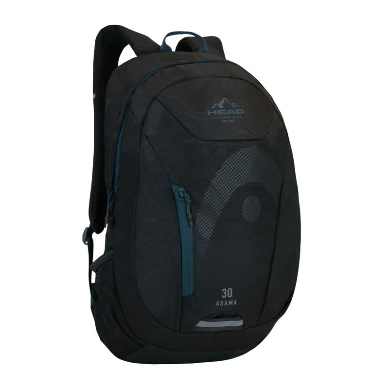 HEAD - Mochila Outdoor Camping Asama 30 Negro Petroleo Head