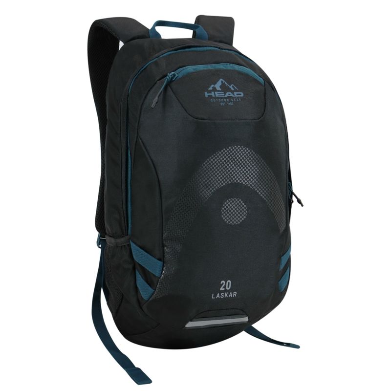 HEAD - Mochila Outdoor Camping Laskar 20 Negro Petroleo Head