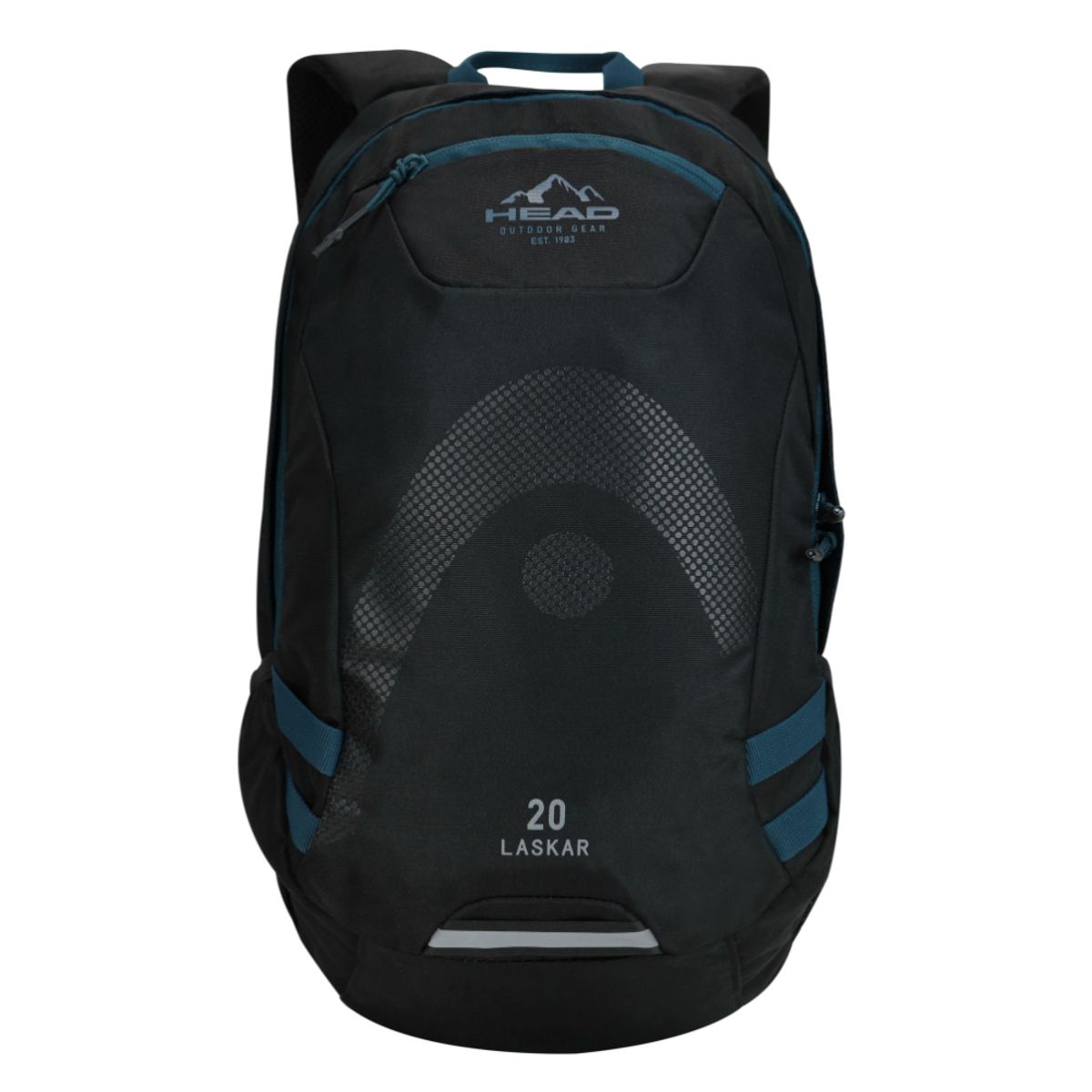 HEAD - Mochila Outdoor Camping Laskar 20 Negro Petroleo Head