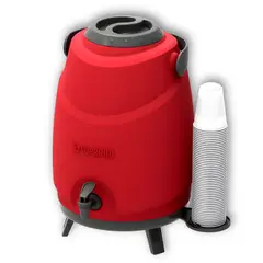 OEM - Maxi Termo 12 Litros Soprano Rojo para Agua Fria y Caliente