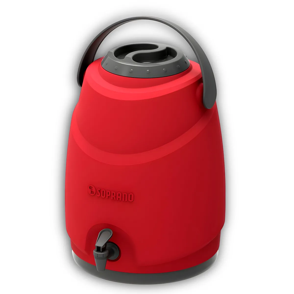 OEM - Maxi Termo 12 Litros Soprano Rojo para Agua Fria y Caliente