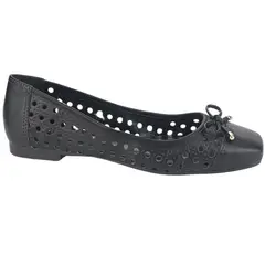 VIA MARTE - Zapato Mujer Negro Casual 23-13201