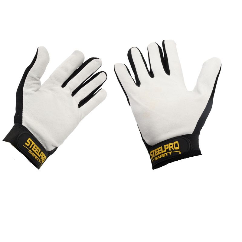 STEELPRO - GUANTE EXECUTIVE NEGRO DE CUERO