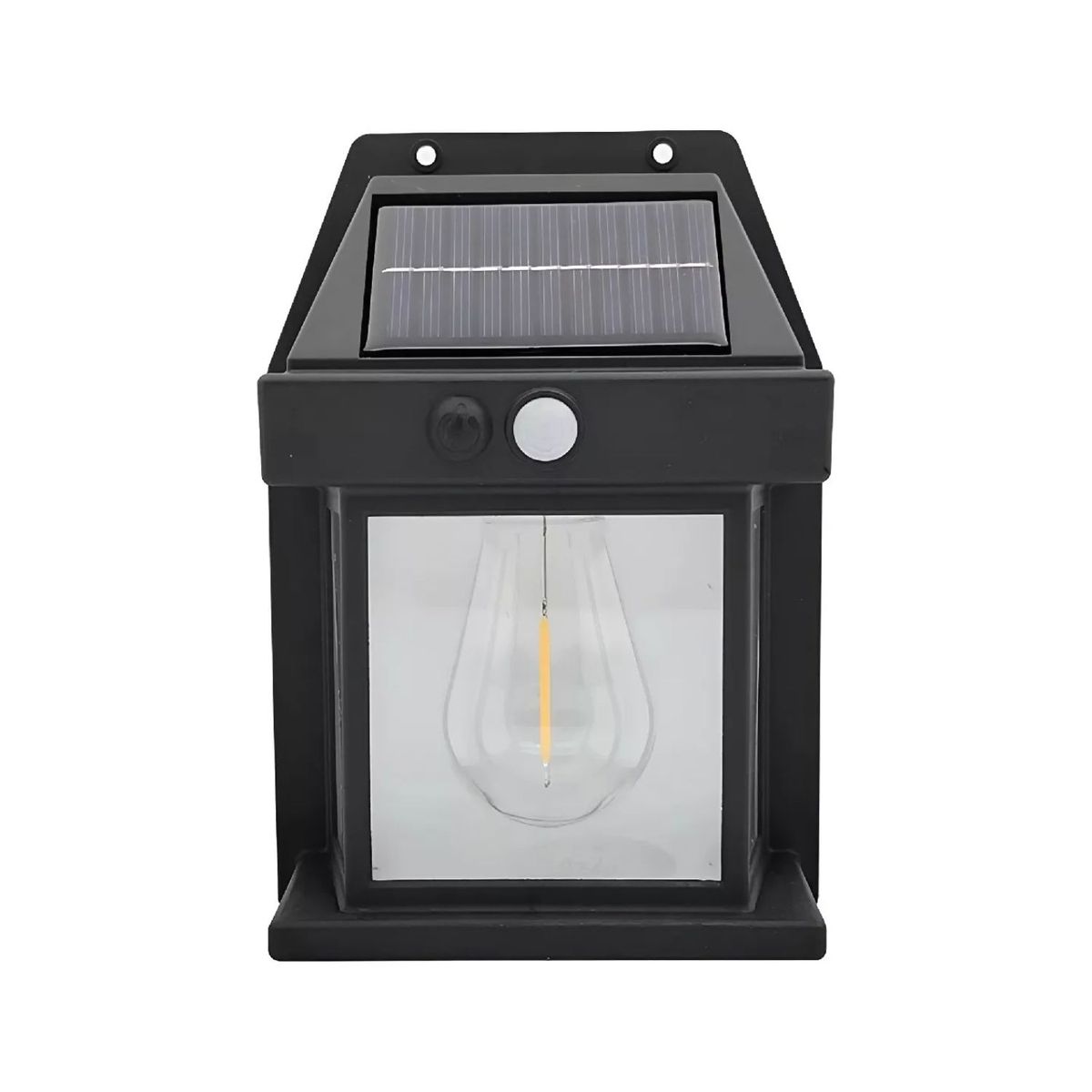 GENERICO - Lámpara De Pared Solar Ampolleta Con Sensor Impermeable