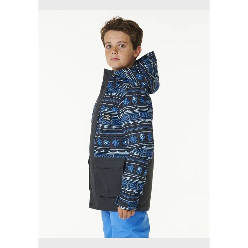 RIP CURL - Parka Snake Snow Jacket Azul Infantil Rip Curl