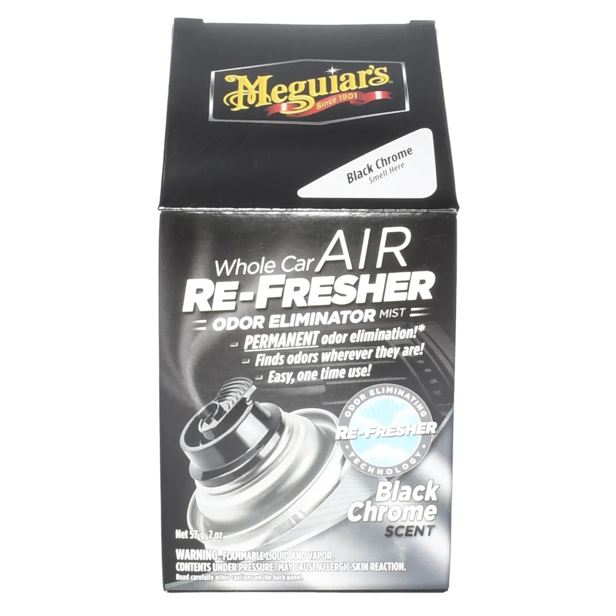 MEGUIARS - SISTEMA OLOR BLACK CHROME MEGUIARS 60CC