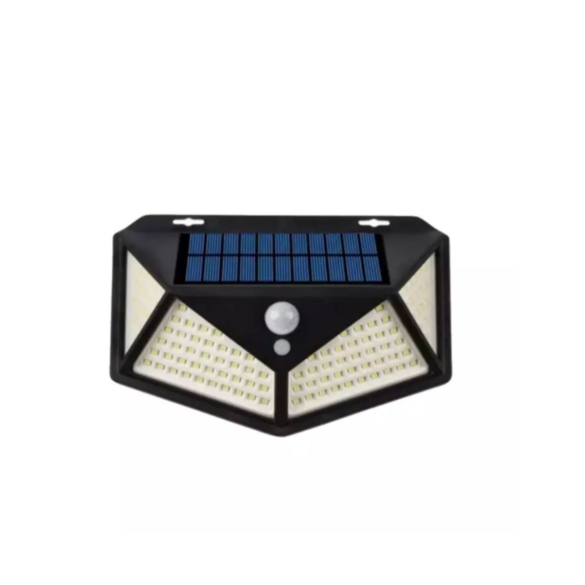 GENERICO - Lampara De Panel Solar Para Exteriores De 100 Led Sensor