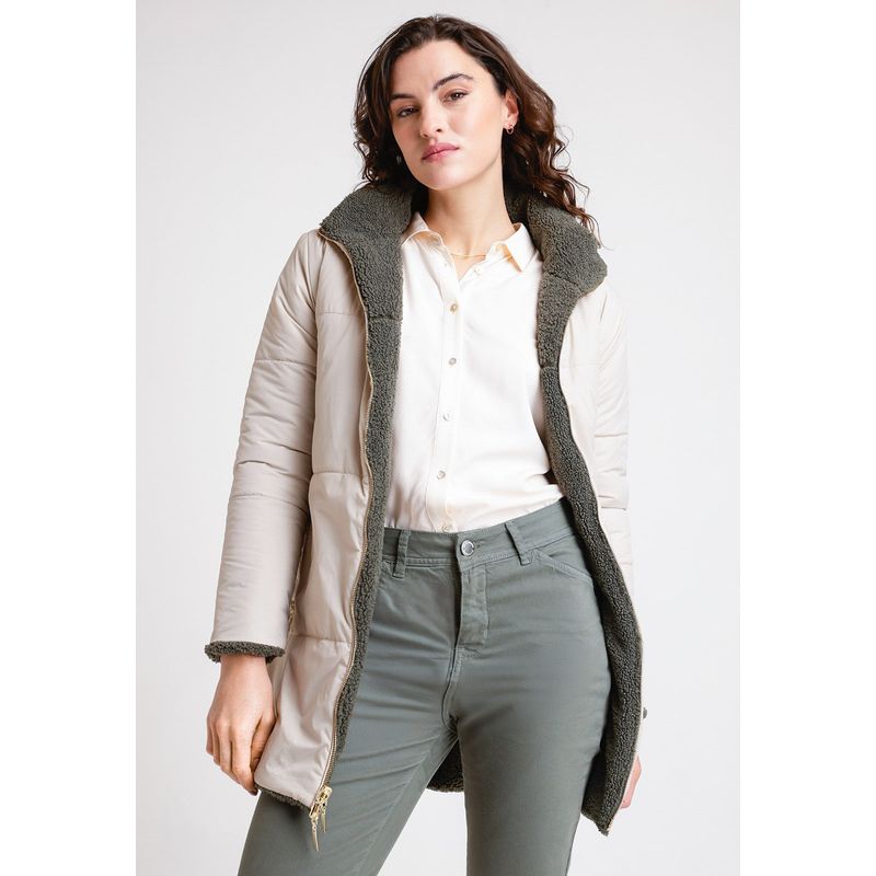CANADIENNE - Parka De Mujer Modelo Ariel Color Salvia Canadienne